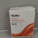 Heated Mattress Pad King,Dual Controller Electric Mattress Pad with Preheat Functions,Bed Warmer with 12 Heat Settings & 1-12 Hours Auto Shut Off, Machine Washable(78"x80",White)