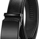CHAOREN Mens Belt Leather Ratchet Belt - Customizable Fit, Effortless Style (35mm)
