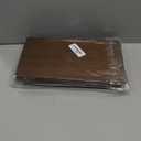 zoocatia Small Wood Tray Pedestal Stand Farmhouse Bathroom Decor Decorative Wooden Riser Kitchen Soap Dish Holder for Vanity, Counter, Sink, Large 11.8" x 7" - Walnut