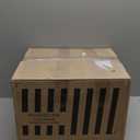 100 Pack Fast Food Baskets, 10.5 x 7 Inch Black Restaurant Tray Plastic Food Serving Baskets Bulk for Deli Serving, Chicken, Burgers, Picnics, Parties (100)