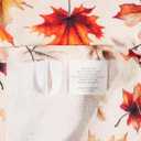 KAF Home Set of 3 Reverse Terry Print Kitchen Towels, Over-Sized 18 x 28-inch, 100 Percent Cotton (Vintage Leaves)