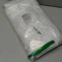 LTC LINENS Table Skirt White for 4 Feet Rectangular or 48 Inch Round Table - 14 ft Pleated Table Skirting Cloth Polyester for Banquet, Wedding (13" x 10" (Rectangular))