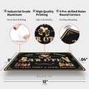 2 x Bar Sign Decor Bar Open Metal Tin Signs for Home Bar Man Cave Vintage Wall Accessories Beer Cheers Decorations Gifts 12X8 Inches