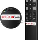 Replacement Remote Control Only for All TCL TV, Compatible for All TCL Android 4K UHD Smart TV(Without Voice Command)