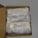 10 Pack 4 Inch Brushed Gold Cabinet Pulls Solid Zinc Alloy Gold Cabinet Handles - Brushed Brass Dresser Drawer Pulls for Kitchen Cabinet Hardware Zinc Alloy Handles