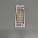 6 x Gloss Nail Strips|Uv Free|22 Pcs,Gel Nail Stickers|Long Lasting Two Weeks and Easy to Apply&Remove|Golden Spot