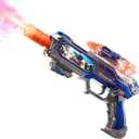 DaoDaoZhu Spray Light Up Toy Gun for Kids with Sound Effects & Rotating Slide Display, Toy Guns for Boys Toddlers 3 4 5 6 7 Year Old for Indoor & Outdoor Play, Gifts for Birthday Halloween Christmas