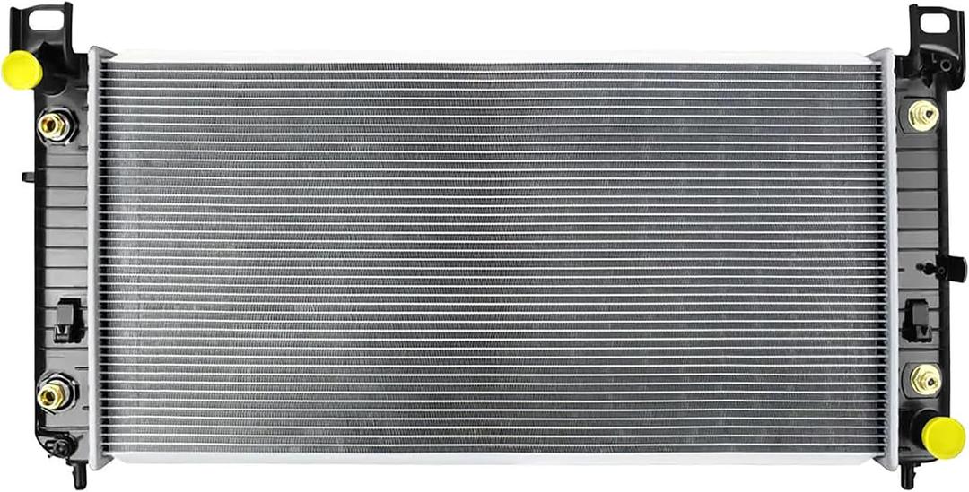 Replace 2370 CU2370 22840116 34'' Radiator compat for Chevy Silverado 1500,2500 & Suburban Tahoe 4.8L 5.3L 6.0L, 52487603 25811504 15193107 15841573 15841574