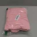 Winter Warm Dog Jacket for Small Medium Dogs Cat Cold Weather Coats with Harness Padded Dogs Fleece Vest Waterproof Windproof Dog Snow Jacket Pet Puppy Clothes (Pink, L)