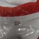 YWIES Plain Basketball Jersey, Blank Team Uniform, Hip Hop Hipster Short Sleeveless Active Shirts (X-Large, White-red)