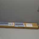 LazBlinds Cordless White 1" Light Filtering Vinyl Mini Blinds, 28" W x 36" H Horizontal Window Blinds for Home