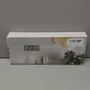 JALL 14.5" Large Digital Wall Clock Battery Operated with Big Digits LCD Screen Display, Day, Date, Alarm, Auto DST, Temperature for Living Room, Bedroom, Desk Decor, Mounted, Gift for Elderly (White)