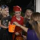 Zcaukya Halloween Trick Treat Candy Buckets, 6-Pack Plastic Pumpkin Pails