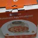 APDOE Egg Incubators for Hatching Eggs, Temperature and Humidity Control, Automatic Egg Turning, Egg Candler, External Water Bottle, Air Vent, for Chicken, Duck & Quail Eggs, 18 Eggs