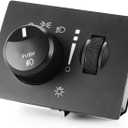 68019789AE Headlight Switch,Fog Light Switch Control for Dodge Charger 2006-2012, 2008-2011 Challenger, 2005-2008 Magnum, 2005-2011 Chrysle 300 HeadLamp Switch 68019789AC 68019789AD HLS1259