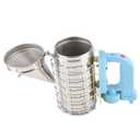 Electric Bee Smoker, Stainless Steel Beekeeping Tool with Heat Cover, Micro-USB Rechargeable, 4 AA Battery Powered
