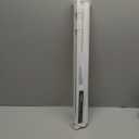 LazBlinds No-Drill Cordless Zebra Blinds - Dual Layer Light Filtering & Room Darkening, Free-Stop Lift, Easy Install, Day & Night Privacy with Valance for Window 27" W x 72" H, White