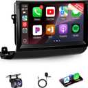 Naifay 8Core 4+64G Android13 Car Stereo for Toyota Prius 2004-2009(Fit J.B.L) with Wireless Carplay Android Auto, 9" IPS Touchscreen for Prius Bluetooth/Wi-Fi/FM/GPS/SWC/MIC