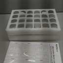 Spice Drawer Organizer with 24 Spice Jars and 216 Labels,Non-slip Rubber, Bamboo 4 Tier Spice Racks Tray Seasoning Containers for Kitchen Drawers,Cabinets,Countertops,13" Wide * 15.8" Deep