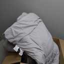 Bedsure Comforter Duvet Insert - Quilted Comforters Full Size, All Season Duvet, GentleSoft Down Alternative Bedding, with 8 Tabs, Gifts for Women/Men, Light Grey, Full 86 x 82 Inches