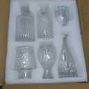 Valentine's Day Clear Glass Bud Vases Set of 12, Mini Flower Vase for Centerpieces, Small Vases in Bulk for Wedding Decorations, Vintage Vase for Baby Shower, Party, Recepetion, Home Table Decor