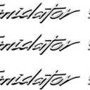 3Pcs Intimidator SS Emblems Domed Badge 3D Decal Sticker Letter Compatible with Chevy Silverado 88980874 17 Inches Long (Chrome)