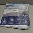 GROOSE Cooling Mattress Protector Queen, Waterproof Fitted Sheet Elasticized Mattress Pad Cover 8"-21" Deep Pocket Mattress Cover with Elastic Rubber BandQ, 60"80" (White)