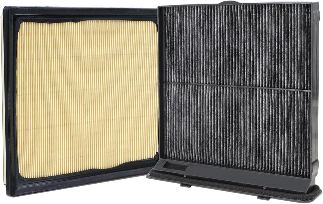 16546-AA16A Engine Air Filter and CF12775 Cabin Air Filter kit Compatible with 2019-2025 Subaru Forester 2.5L H4 2022-2025 WRX 2.4L H4 Replaces 16546AA16A 72880-FL000
