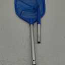 Swimming Pool Skimmer Net 26.8 inches, Leaf Rake Net with Fine Aluminum Pole for Fast Cleaning Ponds, Hot Tub, and Spas, Pool Cleaner Supplies and Accessories (Blue)