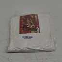 iMucci 30inch Wool Fur White Tree Skirt Small Christmas Tree Skirt Snowy White Plush Velvet Christmas Tree Skirt Holiday Party Decoration