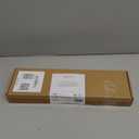 Amazon Basics Ultra Premium Wireless Keyboard and Mouse Combo - Rechargeable, Ultra Slim Design, Quiet, Full Size, Number Pad, Unifying Receiver, Black (QWERTY)