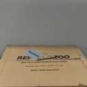 REPTI ZOO 20 Gallon PVC Reptile Terrarium, 24x18x12 inch Reptile Tank for Crested Gecko Leopard Gecko Snake Turtle Hermit Crab, Thermal Insulation Moisturizing