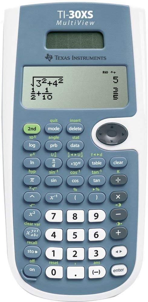 Texas Instruments TI30XSMV TI-30XS MultiView Scientific Calculator, 16-Digit LCD Texas Instruments TI30XSMV TI-30XS MultiView Scientific Calculator, 16-Digit LCD