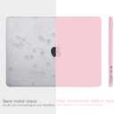 B BELK Compatible with MacBook Air 15 inch Case 2026 2025 2024 2023 M5 M4 M3 M2 A3448 A3241 A3114 A2941 Liquid Retina Display, Plastic Laptop Hard Shell Case+Keyboard Cover+Screen Protector, Baby Pink