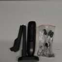 Dynooper Electric Milk Frother Handheld: Rechargeable 3 in 1  LED Digital Display with 3 Speeds Portable Stainless Steel Drink Foam Mixer for Milk Coffee, Lattes  Starlight Black