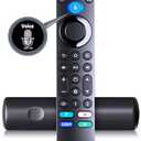 Replacement for Amazoon Alexa Voice Remote Pro, Includes Remote Finder, TV Controls, Requires Compatible Fireer TV Device
