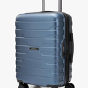 BAGSMART Carry On Luggage 22x14x9 Airline Approved with TSA Lock,20 Inch Lightweight Luggage with Spinner Wheels,100% PC Hard Shell Carry On Suitcases for Men Women,Royal Blue