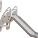 Toddler Slide Large Play Climber Slide PlaySet with Extra Long Slipping Slope Indoor Slide Kids Slide Toddler Playground Toddler Slide Outdoor Toys for Toddlers (White)