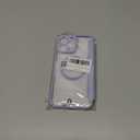 harusaki   iPhone 14 Pro Max Phone Case Wallet with MagSafe - Slim Reliable PU Leather iPhone 14 Pro Max Case with Card Holder, Flip Cover for Women & Men (Purple)