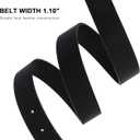 Earnda Women Western Leather Belts for Jeans Pants Vintage Waist Belt for Lady Dresses with Gold Silver Buckle (Large: 33"-36" (Pant 12-14))