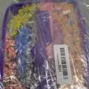 120Pcs Hair Perm Rods Set, 6 Sizes Plastic Hair Cold Wave Rods, Heatless Perming Rods Hair Curlers Rollers with Pintail Comb for Long Short Straight Curly Natural Hair DIY Hairdressing Styling Tools