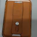 ESR for MagSafe Wallet, 3-Card Holder, Magnetic Wallet for iPhone, Vegan Leather, Secure-Grip Finger Loop without Stand for iPhone 17/ 16/ 15/ 14/ 13/ 12 Series, Not for 13/ 12 Mini, Brown