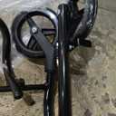 Medline Steel Rollator Walker for Adult Mobility Impairment, Black, 300 lb. Weight Capacity, 6 Wheels, Foldable, Adjustable Handles, Rolling Walker for Seniors