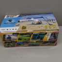 SUN NINJA Beach Tent Bundle with Beach Blanket and Beach Hat - UPF 50+ Sun Protection, Easy Setup, Sand-Free, Lightweight & Portable for Outdoor, Camping, Picnics