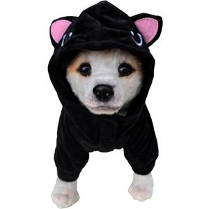 Pet Costume for Small Dogs Cats,Halloween Hoodies Winter Puppy Coat Outfits Funny Pajamas Clothes for Christmas Party,Cat M (M(Bust: 16.54 inch))