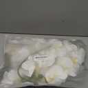 6 Pcs Artificial Orchid Stems 33.5" Tall 9 Large Petals Fake White Phalaenopsis Flower Arrangements for Home Wedding Living Room Table Centerpiece Office Table Decor White