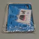 Fintie Case for iPad Air 11-inch M4/M3/M2 (2026/2025/2024), iPad Air 5th / 4th Generation (2022/2020) 10.9 Inch, Fully-Body Rugged Heavy Duty Shockproof Case with Kickstand for Kids, Black/Blue