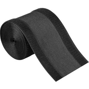 WILLBOND Carpet Cord Cover Cable Protector Floor Cover Cable Protector Management Only for Commercial Office Carpet(9.84 ft,Black)