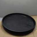 Eccliy 10 Packs 23 Inch Plastic Large Plant Saucers Heavy Duty Planter Trays Jumbo Flower Pot Saucers Plastic Water Trays for Indoors and Outdoors
