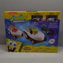 NKOK SpongeBob Hot Rod Boat Slot Car Race Set 2531, Contains 8 Feet of Track, Dual Players, Great Item for Kids to Play with, Features a Lap Counter, Ages 6 and up